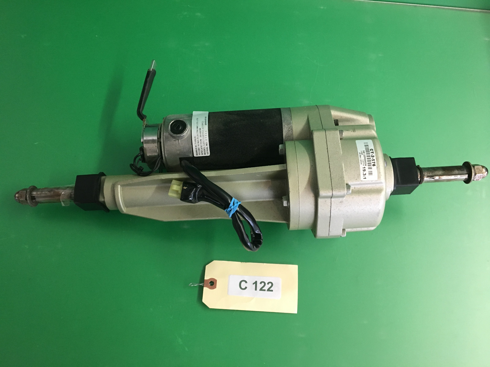 Motor, Brake, and Transaxle Assembly for Bruno Typhoon Power Scooter #C122