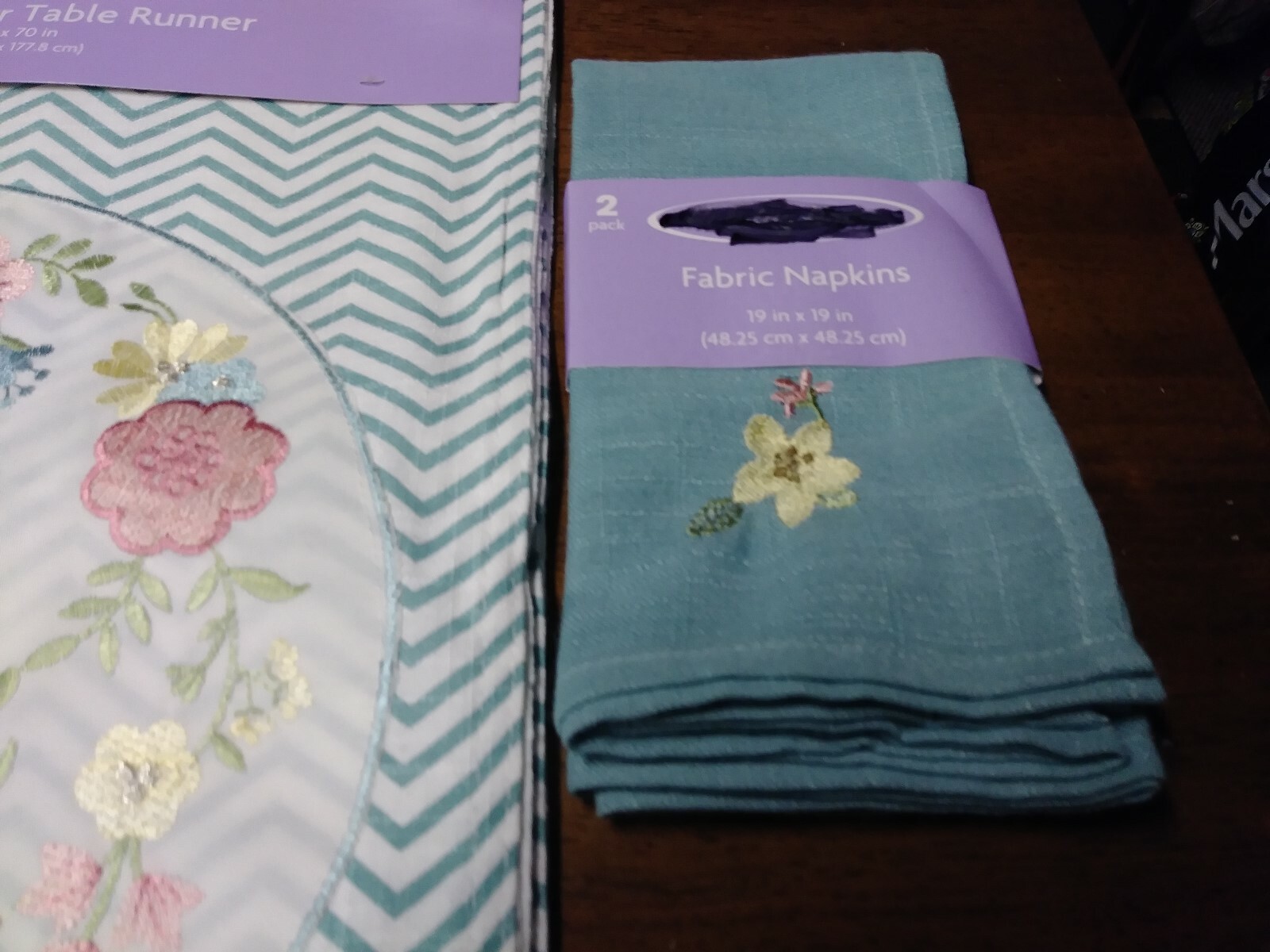 HOLIDAY HOME HAPPY EASTER TABLE RUNNER 14
