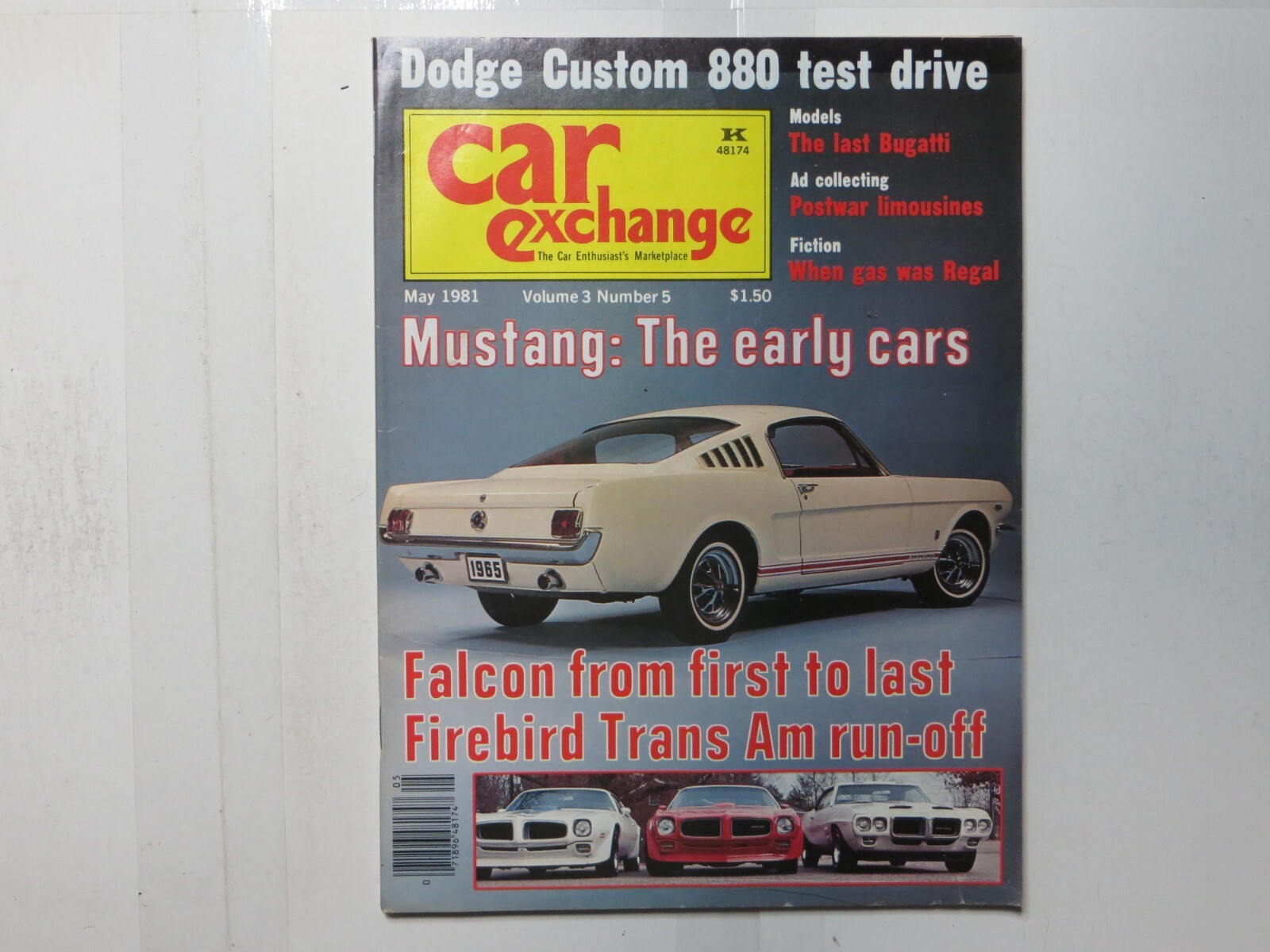 Car Exchange Magazine May 1981 '64 Mustang Convertible Dodge