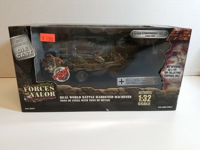 2004 Unimax Forces of Valor 1:32 German Schwimmwagen Type 166 France 1944