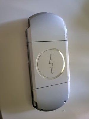 psp3000！ GD8113 Plz Read Item Condi PSP-3000 MYSTIC Silver SONY PSP
