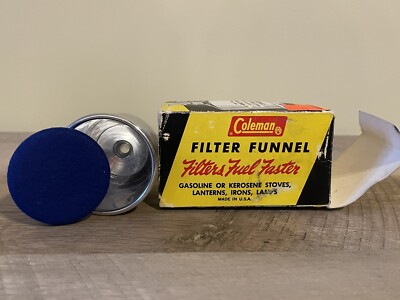 Vintage Collector Coleman Fuel Filter