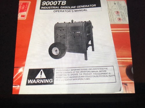 New Ultra Power Generator Remote Start Still in Factory Plastic 9000k Industrial