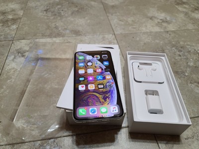 Apple iPhone XS Max - 64GB - Silver (T-Mo/Sprint) A1921 4557