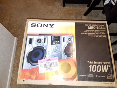 FREE To Good Home   Sony Compact 100W CD Stereo