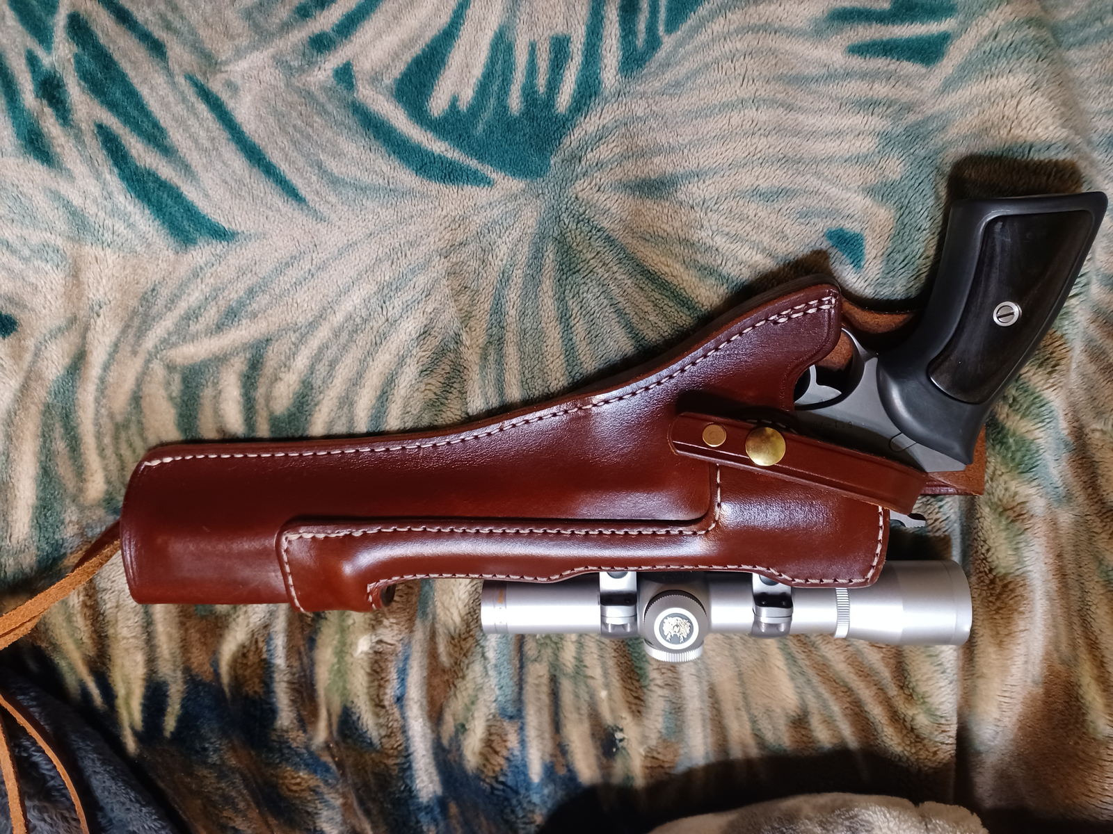 Leather Holster For Scoped Ruger Super Redhawk 9.5" Barrel 8510 eBay