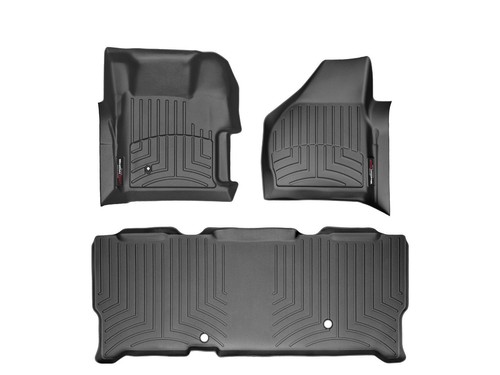 Details About Weathertech Floor Mat Floorliner Forford Super Duty Supercab 2008 2010 Black