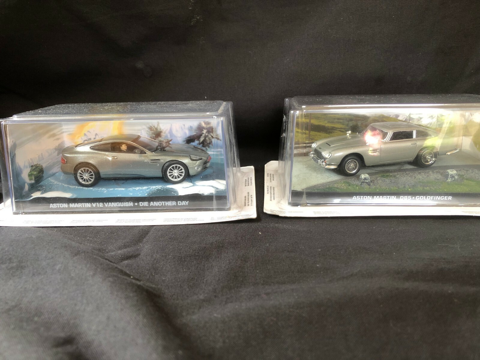JAMES BOND 007 Aston Martin DB5 Goldfinger + Die another day