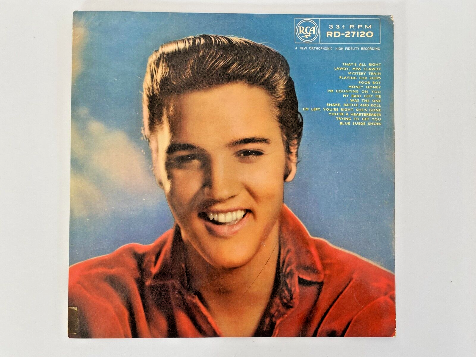 Elvis Presley A New Orthophonic High Fidelity Recording RCA