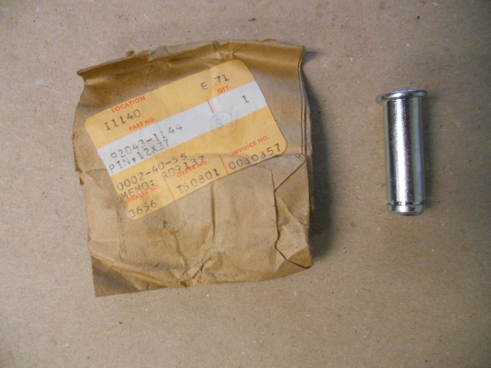 NOS Kawasaki OEM Pin 1983-1998 ZX1100 1990-2002 ZX600 1983