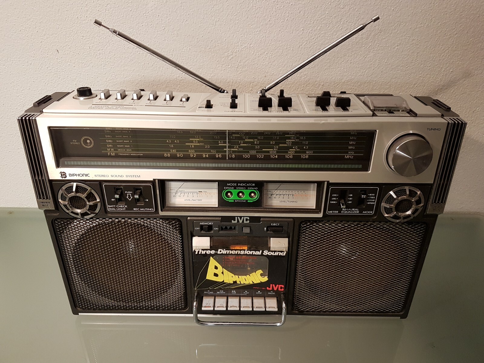 JVC RC-838W biphonic boombox ghettoblaster vintage | eBay