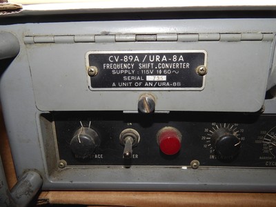 U.S.Navy CV89A (Part of AN/URA-8A) Teletype Demodulator Converter Modem w/Scope