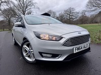 2 OWNER WITH 10 STAMPS 2015 FORD FOCUS 1.6 TDCI TITANIUM 5DR WITH 62K MILES