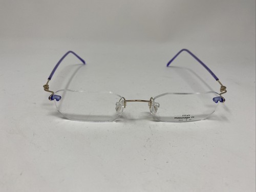 MUSEMAZING Fine 中古品　GENTLE TOKYO MASUNAGA RIMLESS TITANIUM EYEGLASSES FIT-1 B24 46/20 M1