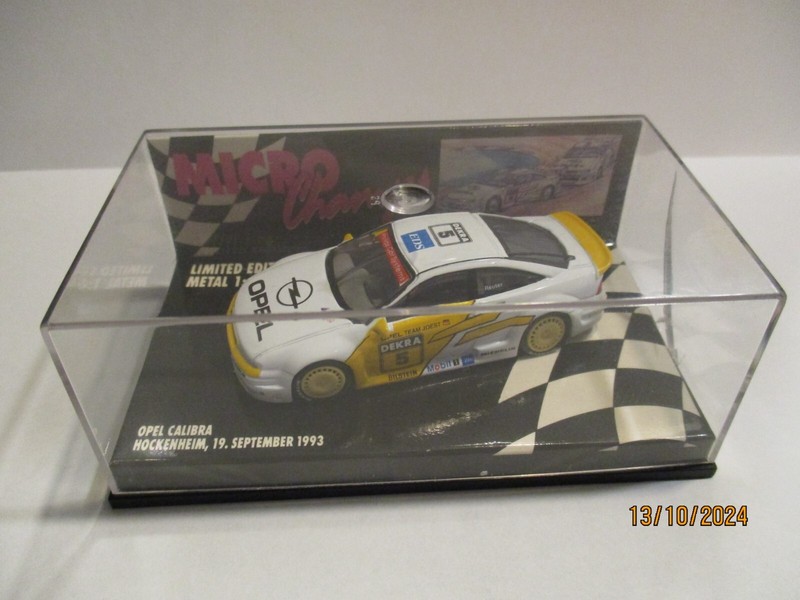 Microchamps, Opel Calibra V6, #5, Manuel Reuter, 1993 Dtm, Hockenheim Ring!!!