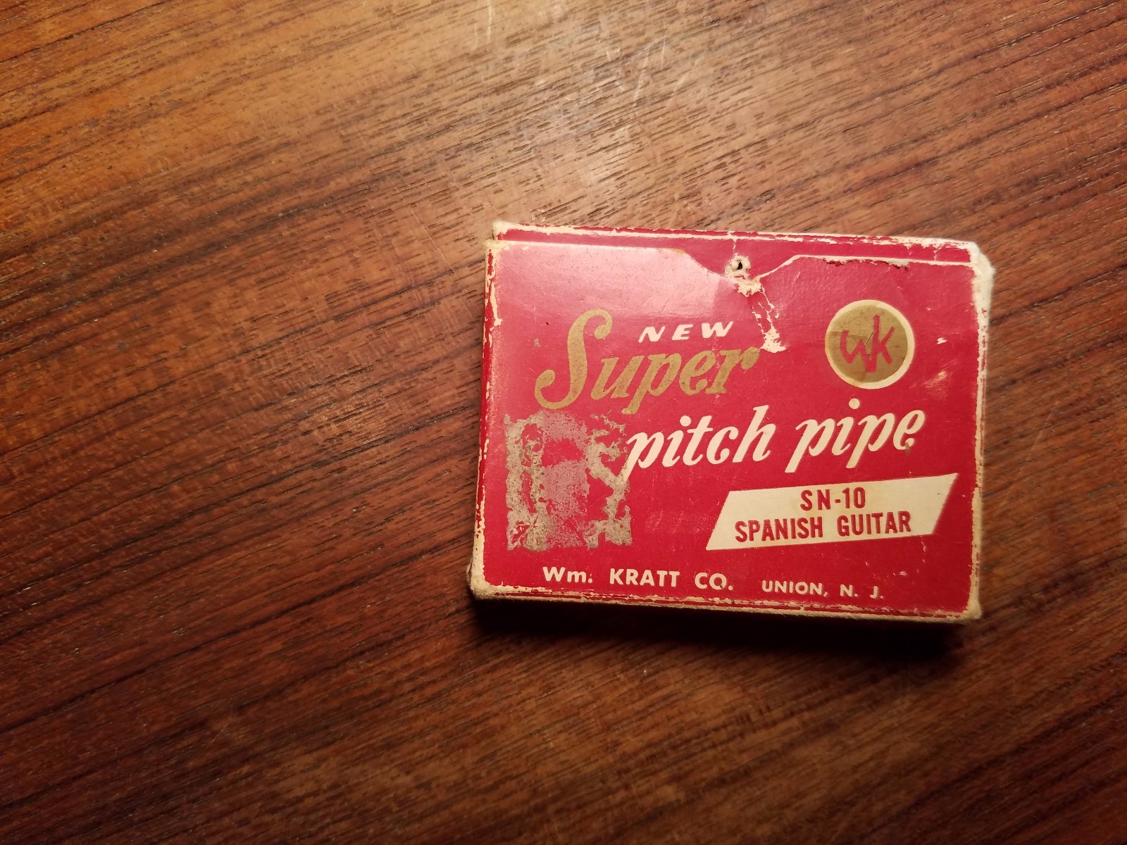 Vintage Super Pitch-Pipe Wm Kratt Co SN-10 Spanish Guitar