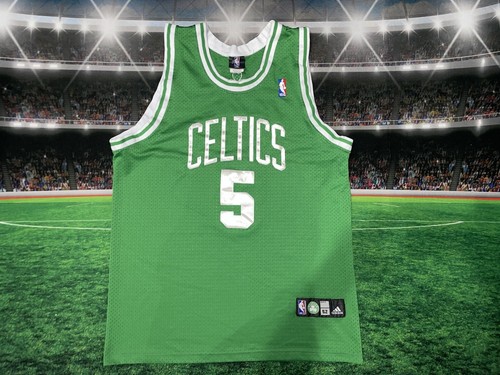 Kevin Garnett #5 Boston Celtics Adidas Jersey Sz XL/52 Green
