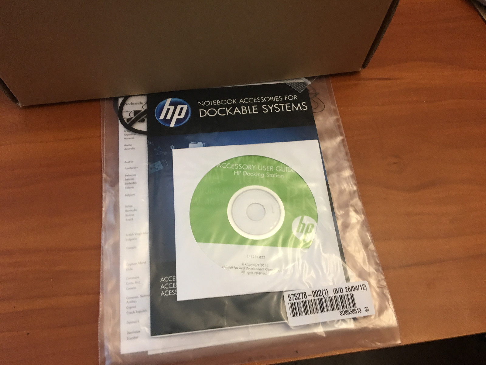 HP DOCKING STATION BRAND NEW IN THE BOX COMPUTER NOTEBOOK ACCESSORIES