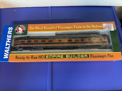 Walthers932-9038 GN EMPIRE BUILDER P-S 6-4-1 LOUNGE OBSERVATION COULEE SERIES