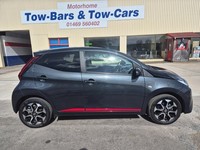 Automatic 2021 Toyota Aygo X-Trend motorhome towcar braked a frame tow car