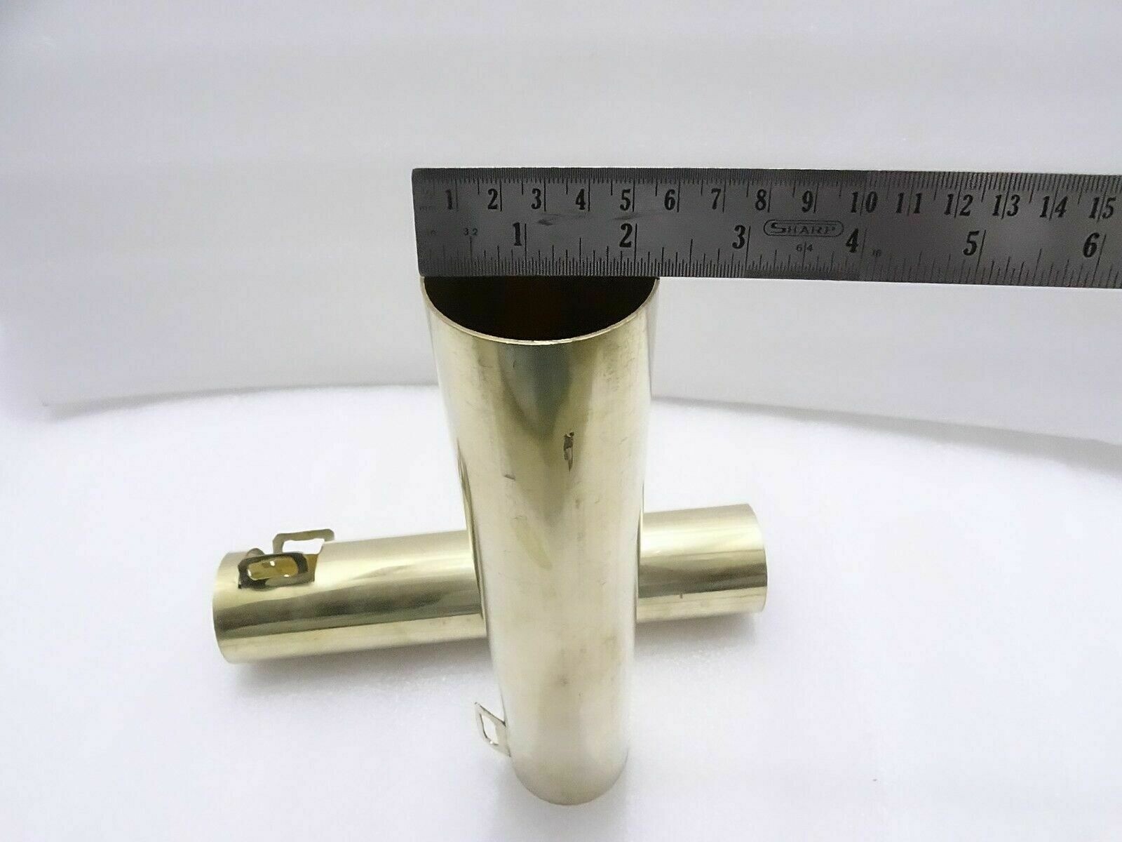 LONG FORK COVER TUBE BRASS FOR ROYAL ENFIELD Early MODEL