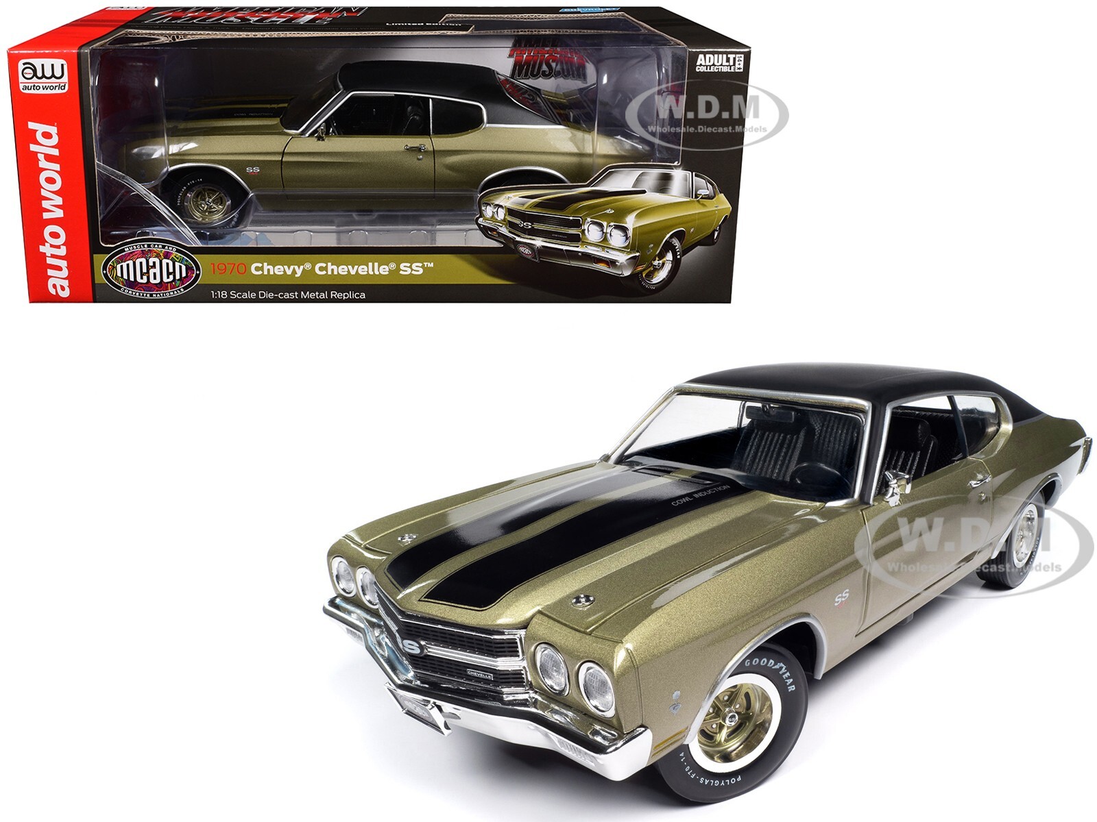 ミニカー ACME 1/18 1970 Chevrolet Chevelle SS 1/18 ACME 1970 Chevrolet Chevelle SS (Sunkist Orange