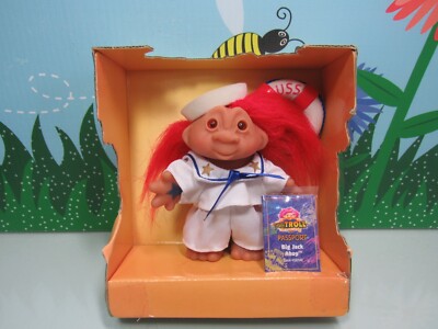 2001 BIG JACK AHOY - 5'' DAM Troll Doll - NEW IN PACKAGE - RARE