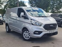 2022 Ford Transit Custom 2.0 280 EcoBlue Limited Panel Van 5dr Diesel Manual L1 