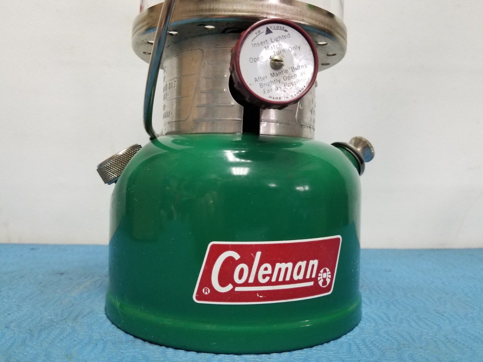 Amazing Condition Lantern Coleman Green Model 335 USA Globe No.4 With Box NMINT
