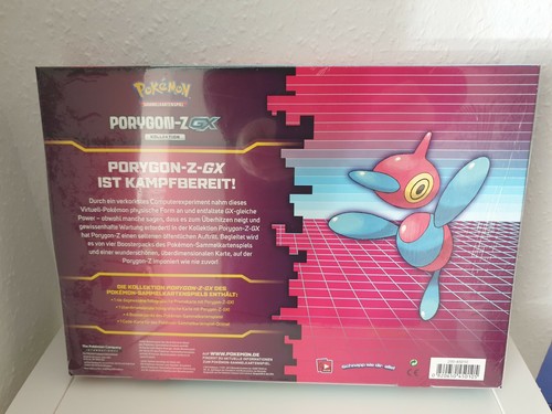 Pokemon Porygon Z GX Kollektion inklusive 4 Booster u.a. Bund Der Gleichgesinnte