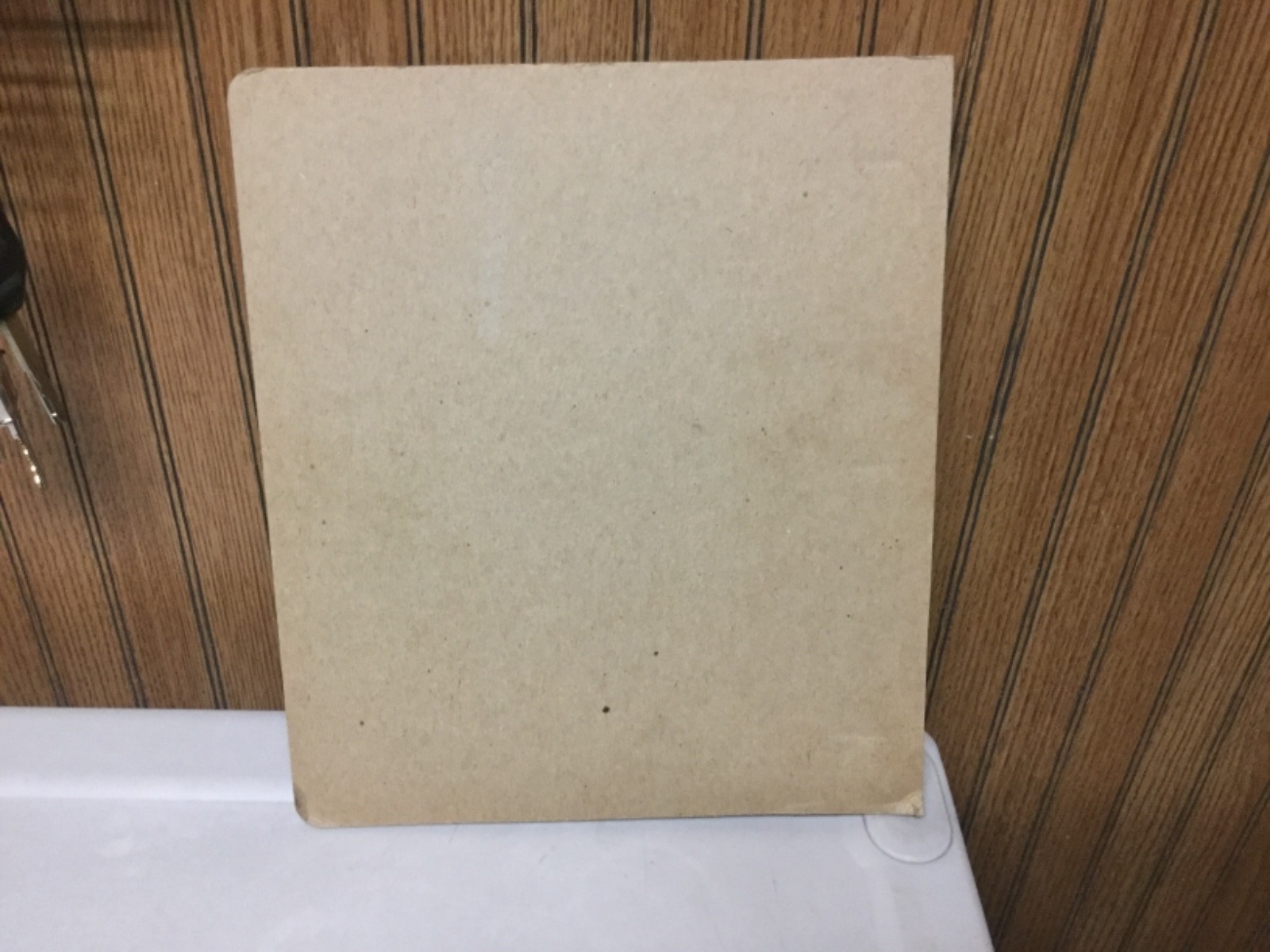 Original 1960’s Frankenstein famous monster insert for 3 ring binder ESTATE FIND