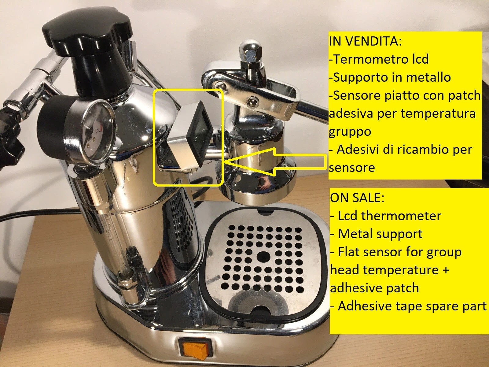 La Pavoni Piccola オマケ多数 La Pavoni Espresso , How many
