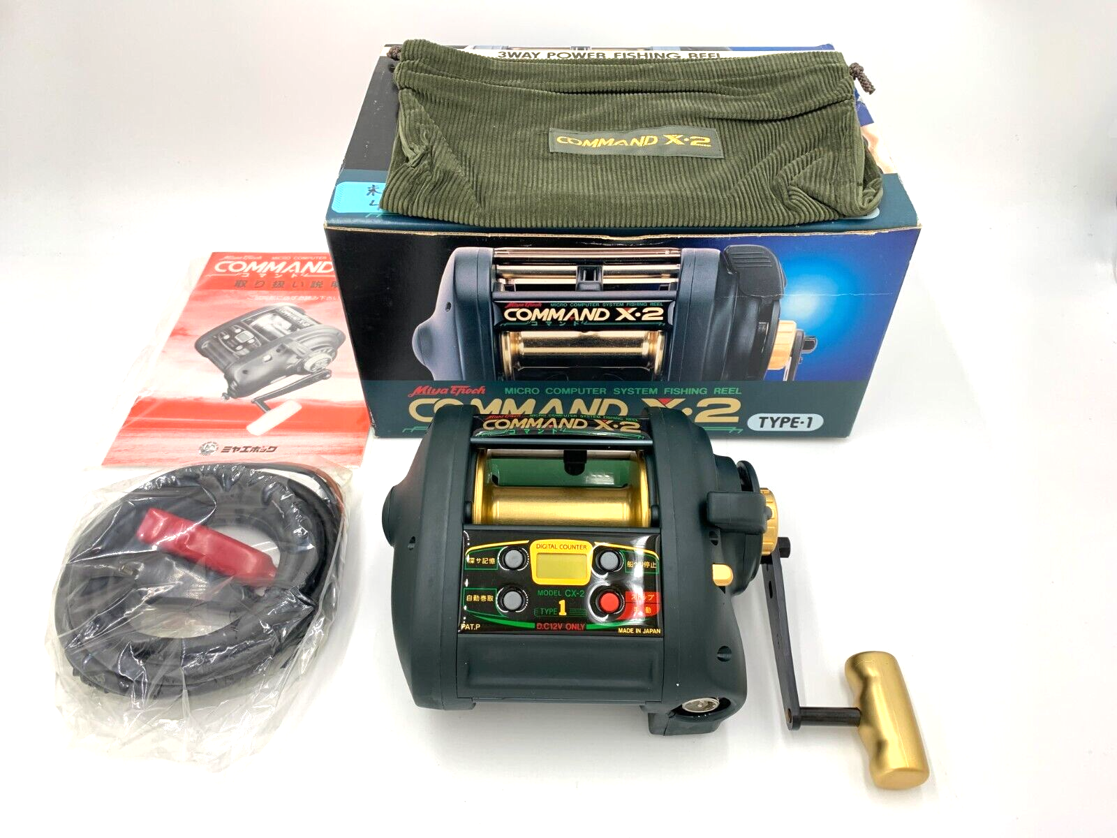 コマンドX2 ミヤマエ ミヤエポック 電動リール ミヤエポック Miya