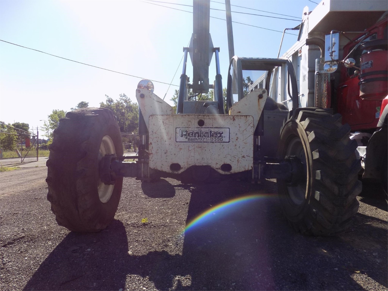 2005 Terex TH844C Forklift / Telescopic Handler / 4WD / Block Fork / TeleHandler