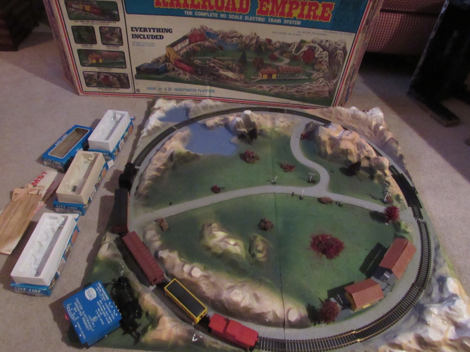 HO Scale Railroad Empire Complete Train 