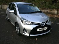 2015 Toyota Yaris 1.5 Hybrid Icon 5dr CVT HATCHBACK Petrol/Electric Hybrid Autom
