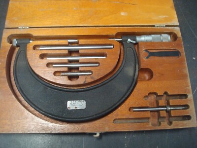 Lufkin Outside Caliper 2''-6'' No 846A Vintage! Wood Box