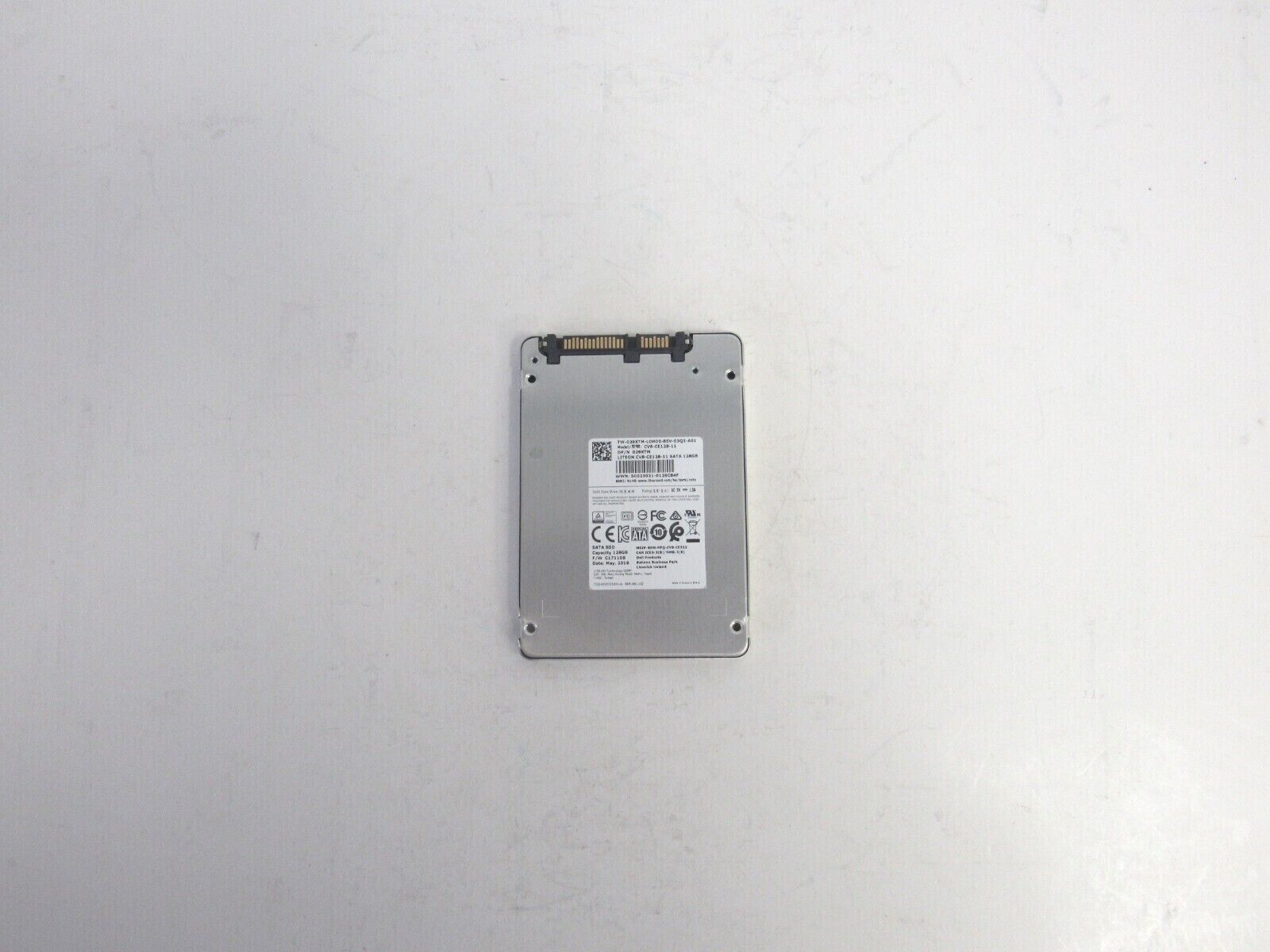 Dell 29XTM Lite-On CV8-CE128-11 128GB SATA 6Gbps 2.5 Dell 29XTM Lite-On CV8-CE128-11 128GB SATA 6Gbps 2.5