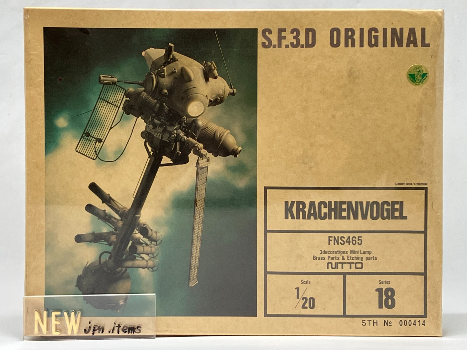 その他 S.F.3.DORIGINAL KRACHENVOGEL Nitto 1/20 KRACHENVOGEL S.F.3.D Original Maschinen Krieger