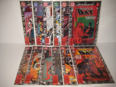 Batman: Contagion #0 & 1-11 complete crossover story Catwoman Robin DC