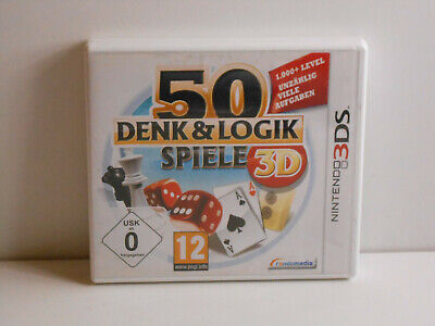 50 Denk & Logik Spiele 3D für Nintendo 3DS