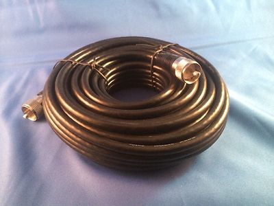 50 ft RG8X Coax UHF PL-259 Connectors for Amateur / Ham Radio - CB Antenna Cable. Buy it now for 23.4