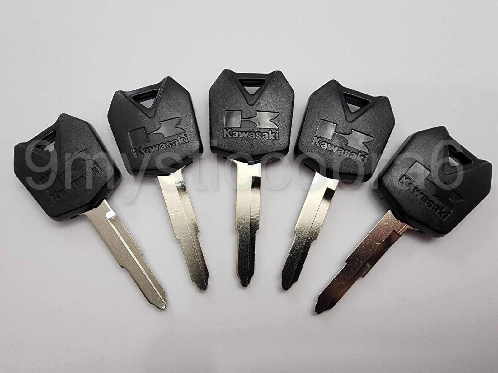 5 x 2003-2012 KAWASAKI NINJA ZX6R SPARE KEYS - KEY BLANKS 5 x 2003-2012 KAWASAKI NINJA ZX6R SPARE KEYS - KEY BLANKS