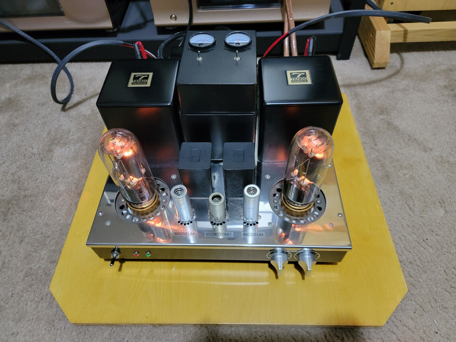 Japanese Sanei UV-845 / 211 Single Ended SET Amplifier Tango Japanese Sanei UV-845 / 211 Single Ended SET Amplifier Tango