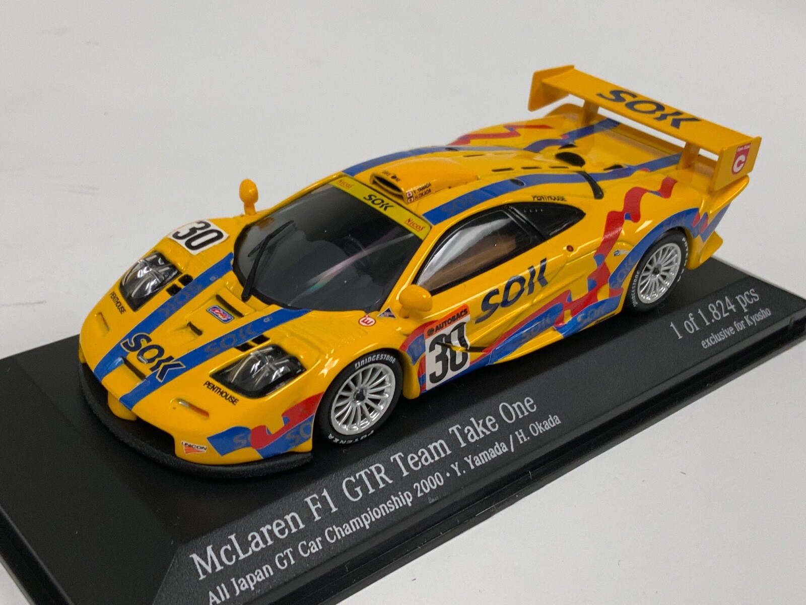 1/43 Minichamps McLaren F1 GTR Long Tail 2000 Japan GT