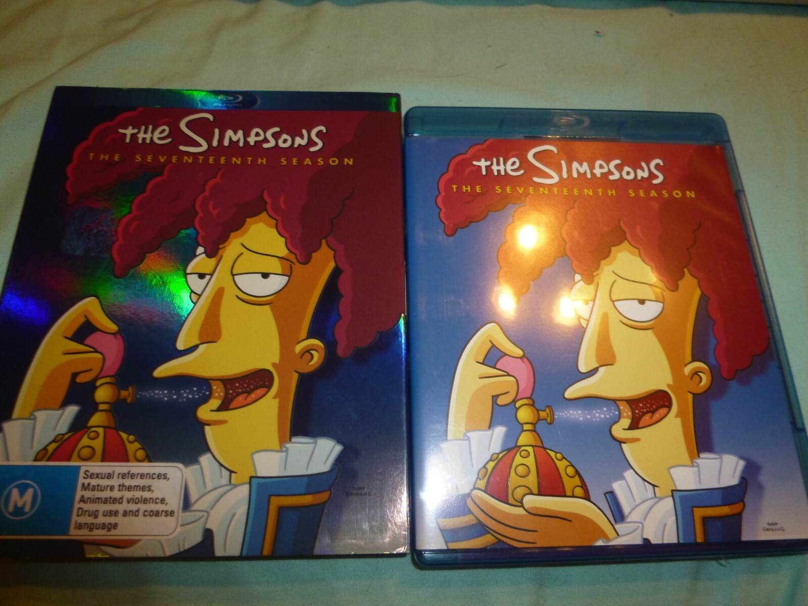 THE SIMPSONS SEASON 17 BLURAY DVD SET WITH SLIPCOVER | eBay