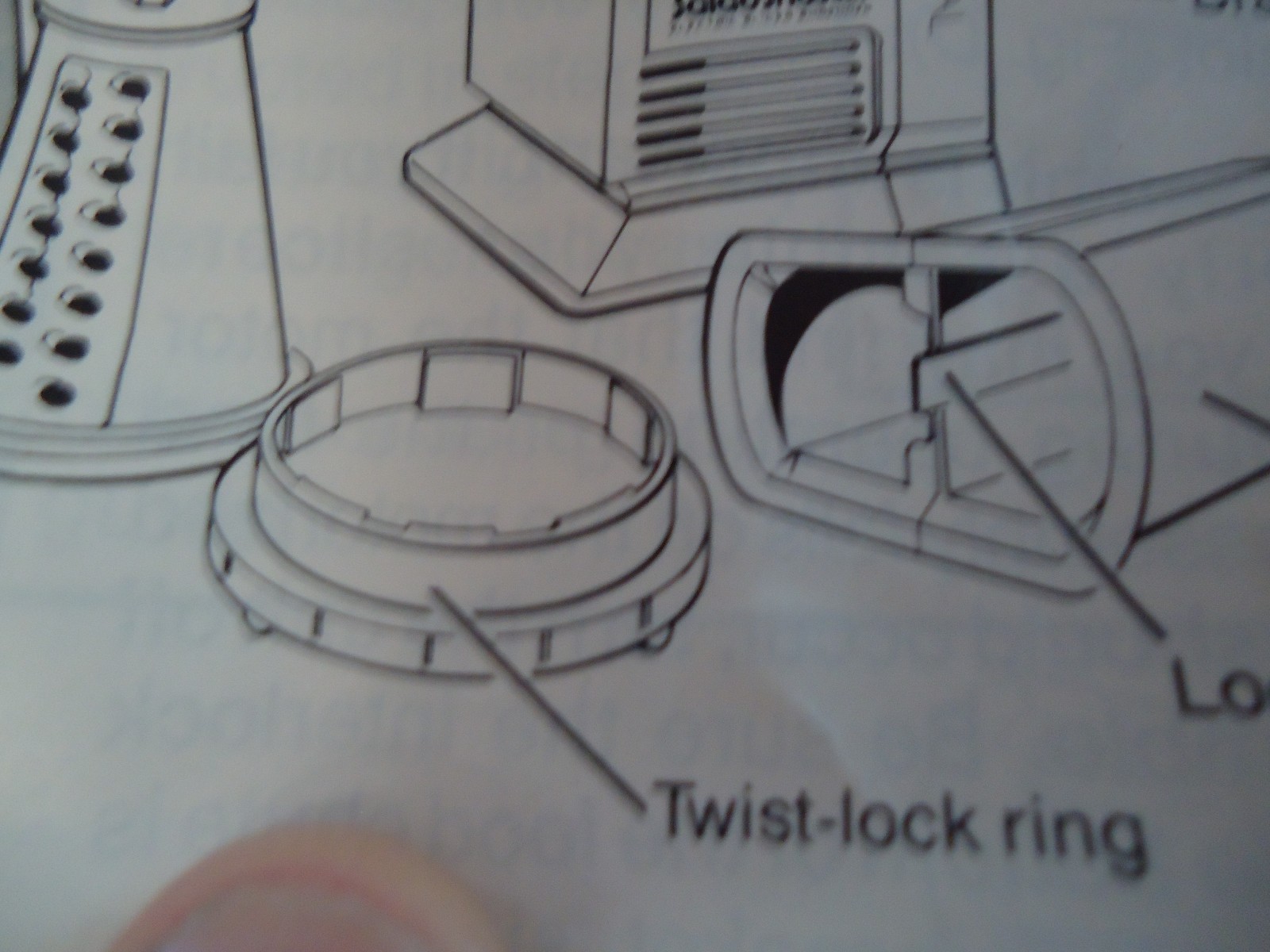 PRESTO PROFESSIONAL ELECTRIC SALAD SHOOTER MODEL 0297001 ( incomplete )