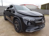 2022 71 REG MERCEDES BENZ EQA 350 AMG LINE 4MATIC ELECTRIC AUTO DAMAGED SALVAGE
