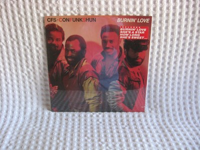 CON FUNK SHUN  ''BURNIN' LOVE''  MERCURY RECORDS  826 963--1 M-1  SEALED