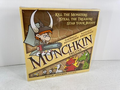 Munchkin Deluxe Game Sealed